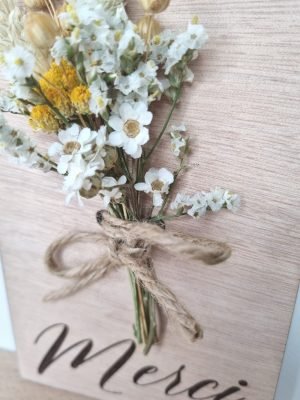 Demande parrain/marraine - fleurs séchées - Concept A23